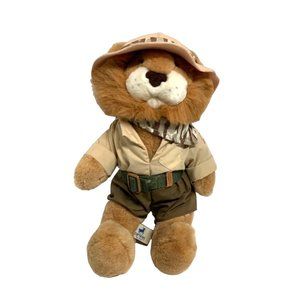 Carousel Plush Lion Stuffed Animal Toy Safari Jungle Hiking 13 in Tall